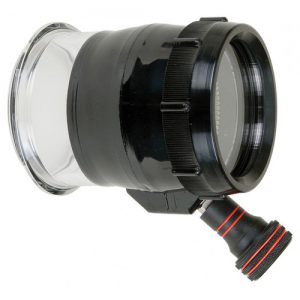 Ikelite 5508.05 Flat Port mit Fokus für SLR Gehäuse für Nikkor 105mm Objektiv